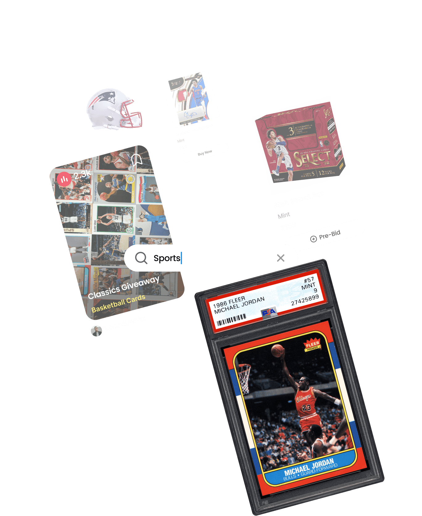 Images de différents courants de mode vendus sur Whatnot